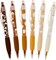 Gourmet Coffee-Scented Gel Pens, Black Ink, Medium Point, 6Pack Variety Set
